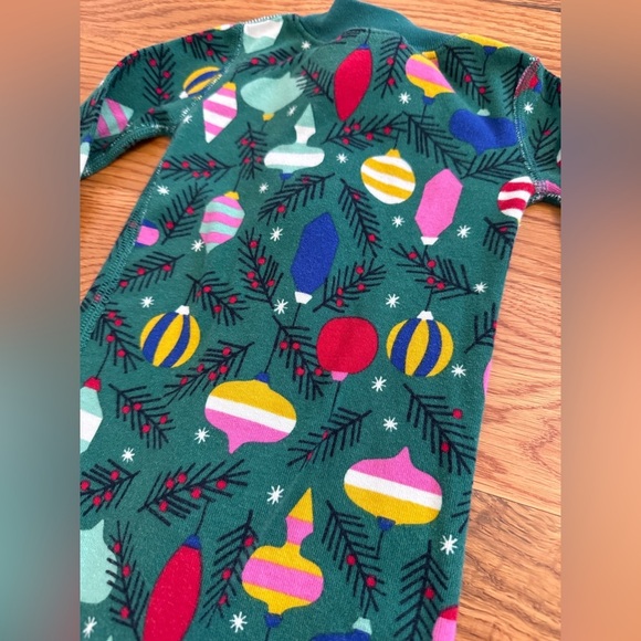 Hanna Andersson Holiday Christmas Ornaments Pajamas size 75cm 12-18 months - Picture 5 of 8